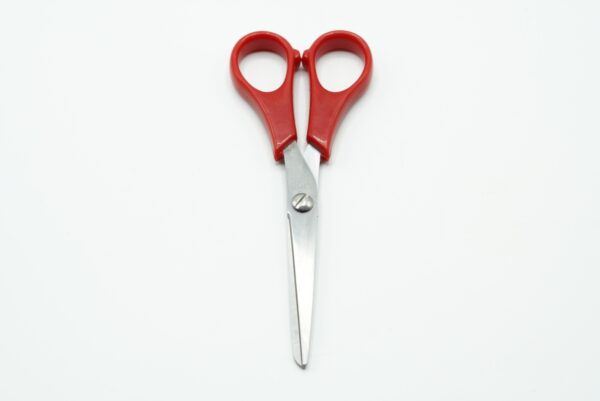 D413 KELBERT 6 Red ABS Handle Household Scissors