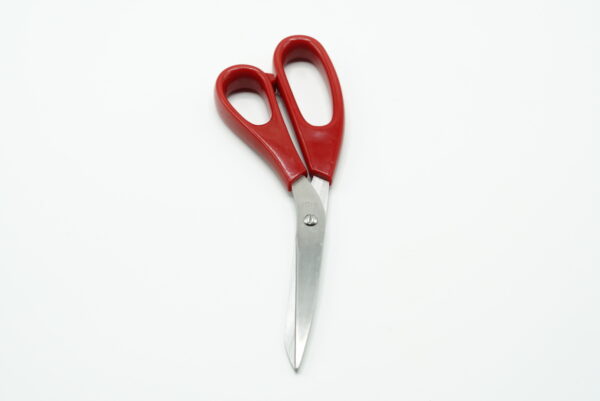 D414 KELBERT 8 Red ABS Handle Household Scissors