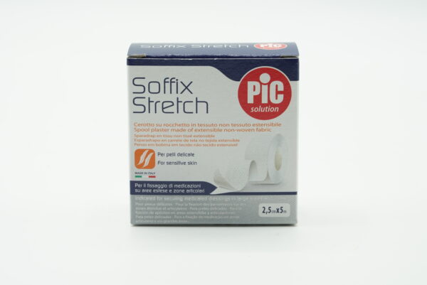 PIC SOFFIX STRETCH spool plaster 2.5 cm x 5m